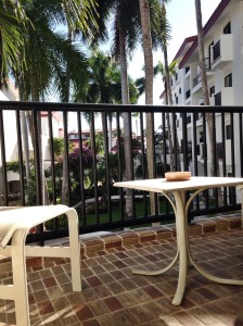 The view from our room